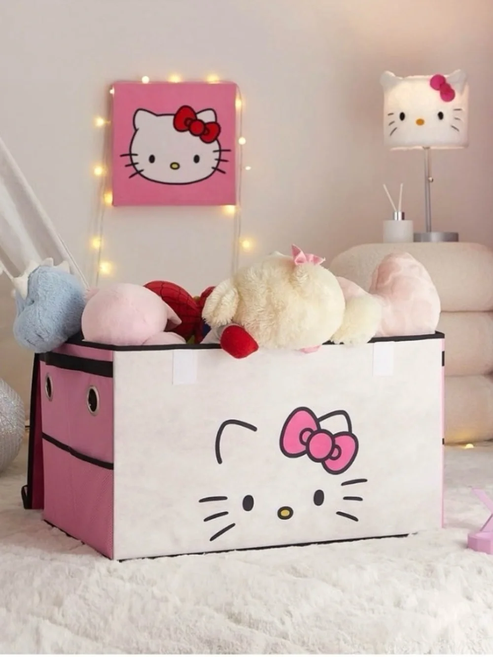 Hello Kitty Collapsible Storage Trunk - Picture 3 of 6